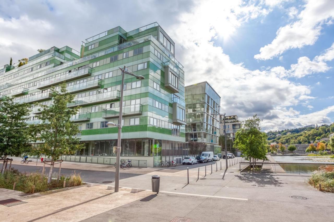 Lyon Confluence - Duplex Au Calme Avec Parking Prive En Option Apartment ภายนอก รูปภาพ