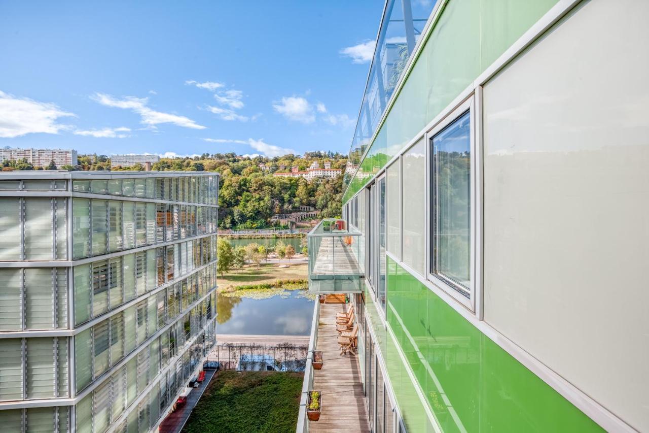 Lyon Confluence - Duplex Au Calme Avec Parking Prive En Option Apartment ภายนอก รูปภาพ